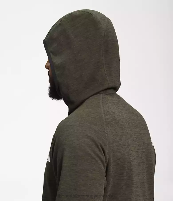 The North Face ruházat J2LJ926 új taupe zöld hanga férfiak canyonlands pulcsi