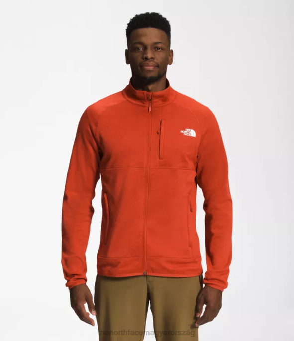 The North Face ruházat J2LJ953 rozsdás bronz hanga férfiak canyonlands teljes zip