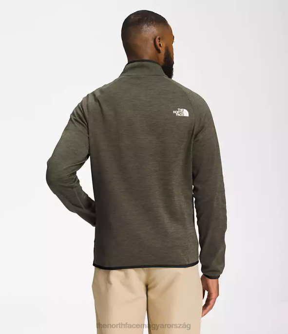 The North Face ruházat J2LJ954 új taupe zöld hanga férfiak canyonlands teljes zip