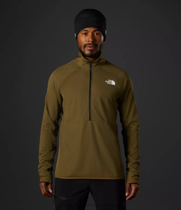 The North Face ruházat J2LJ351 katonai olajbogyó férfiak summit sorozat futurefleece lt -zip