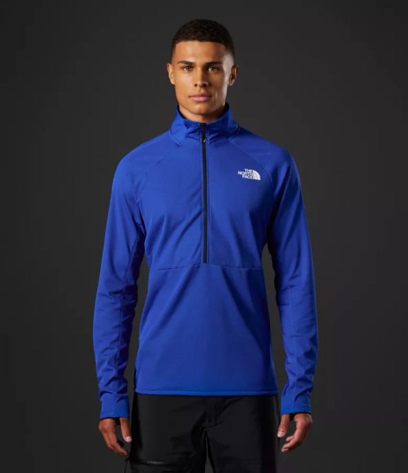 The North Face ruházat J2LJ352 tnf kék férfiak summit sorozat futurefleece lt -zip