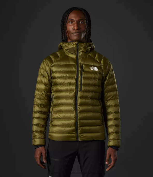 The North Face ruházat J2LJ917 katonai olajbogyó férfiak summit sorozat Breithorn kapucnis pulcsi