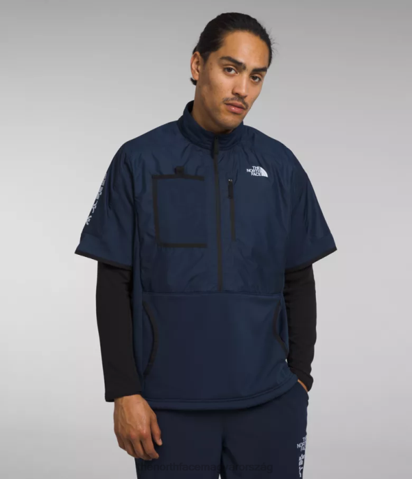The North Face ruházat J2LJ606 summit navy/tnf fekete férfiak trailwear téli meleg overshirt