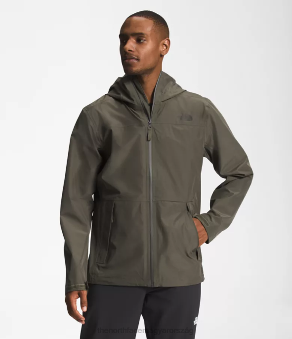 The North Face ruházat J2LJ1116 új taupe zöld férfiak dryzzle futurelight kabát
