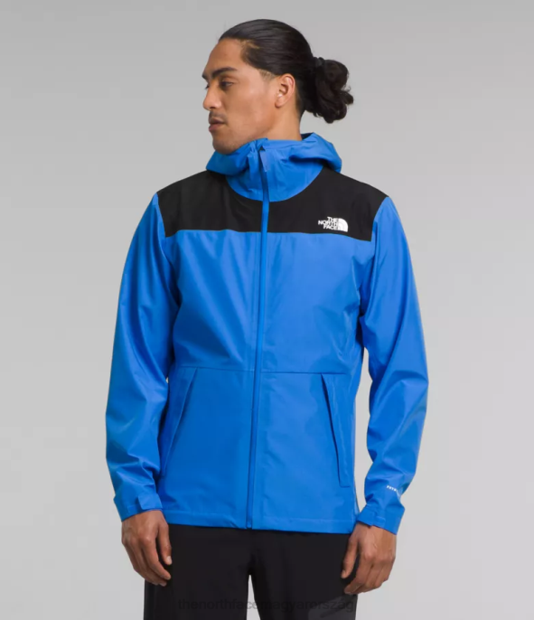The North Face ruházat J2LJ1118 optikai kék/tnf fekete férfiak dryzzle futurelight kabát