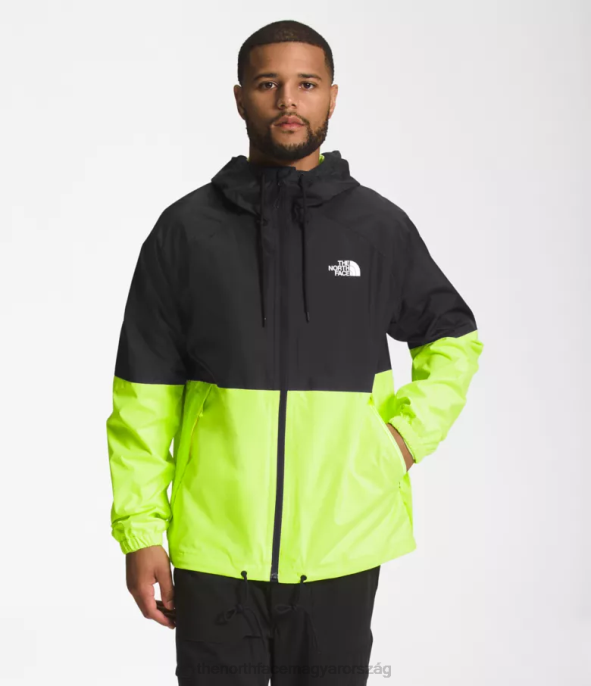 The North Face ruházat J2LJ1198 tnf fekete/led sárga férfiak antora esőpulcsi