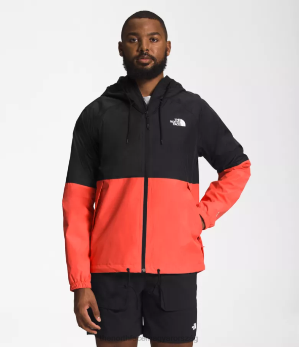 The North Face ruházat J2LJ1200 tnf fekete/retro narancs férfiak antora esőpulcsi