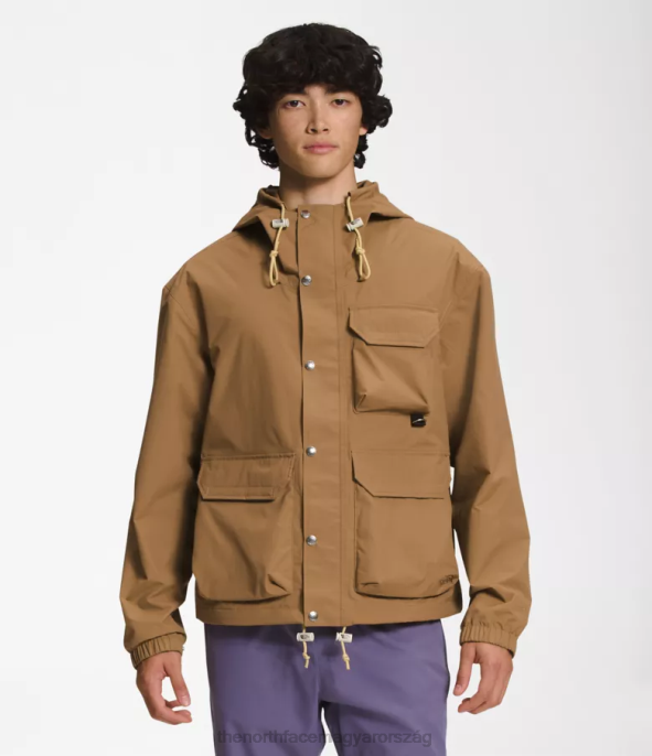The North Face ruházat J2LJ297 használati barna férfiak m66 használati esőkabát
