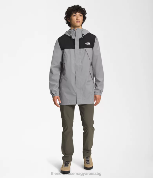 The North Face ruházat J2LJ539 fekete/olvadt szürke férfiak antora parka