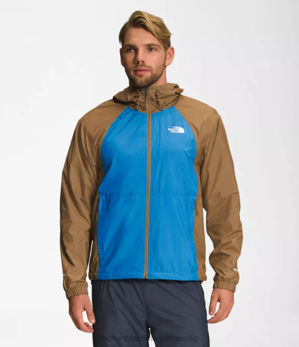 The North Face ruházat J2LJ101 szuper szonikus kék/használati barna férfiak hidranalin kabát 2000