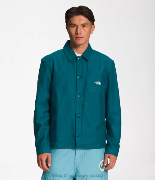 The North Face ruházat J2LJ11 kék korall férfiak völgykagyló