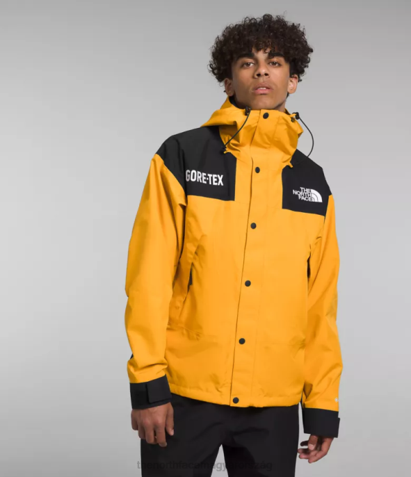 The North Face ruházat J2LJ544 csúcs arany/tnf fekete férfiak gtx hegyi kabát