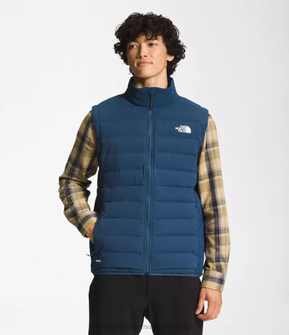 The North Face ruházat J2LJ1034 árnyékos kék férfiak belleview nyúlik le mellény