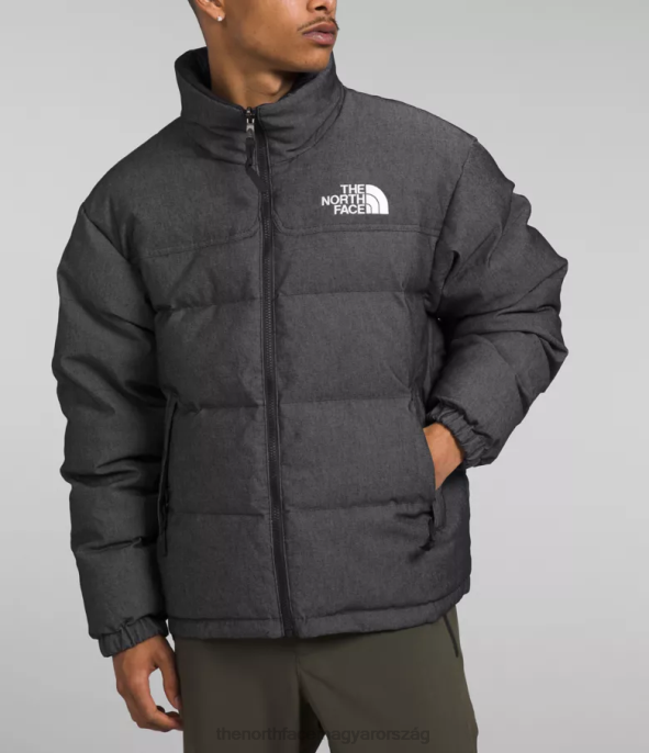 The North Face ruházat J2LJ1204 tnf fekete farmer férfiak 92-es megfordítható nuptse kabát