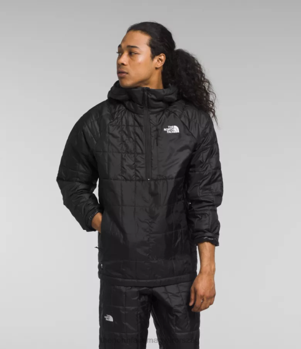 The North Face ruházat J2LJ768 tnf fekete férfiak circaloft -cipzáras pulóver