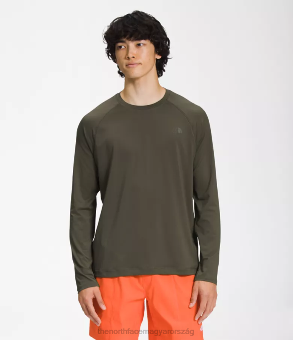 The North Face ruházat J2LJ212 új taupe zöld férfiak V osztályú víztető