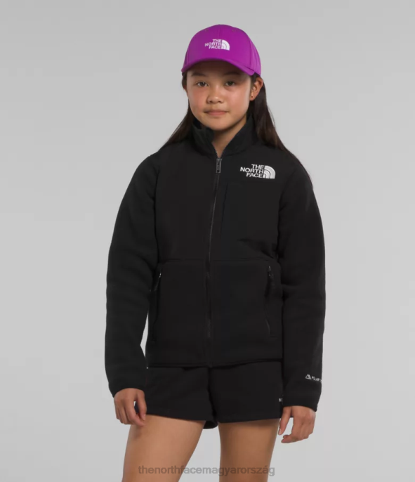 The North Face ruházat J2LJ582 tnf fekete gyerekek denali kabát