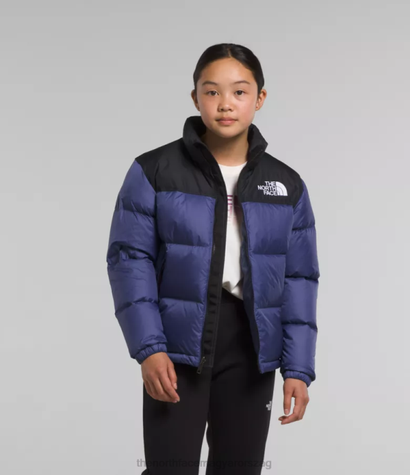 The North Face ruházat J2LJ914 barlangkék gyerekek 1996-os retro nuptse kabát
