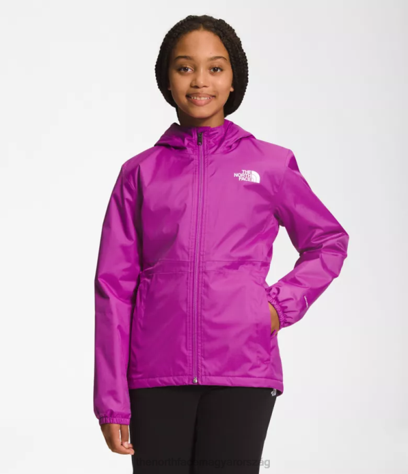 The North Face ruházat J2LJ391 lila kaktusz virág gyerekek meleg vihar esőkabát