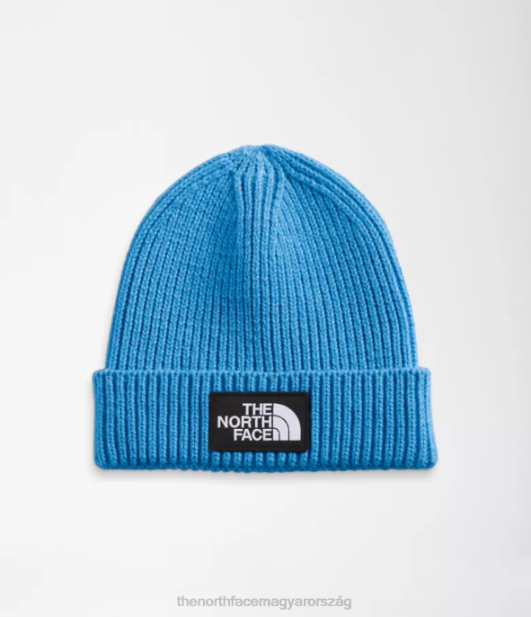 The North Face tartozék J2LJ78 szuper szonikus kék gyerekek tnf box logós mandzsetta sapka