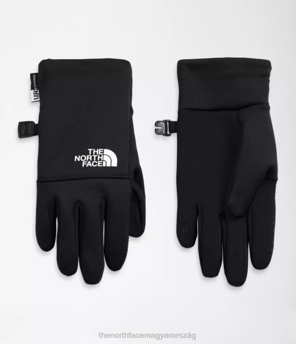 The North Face tartozék J2LJ81 tnf fekete gyerekek újrahasznosított etip kesztyű