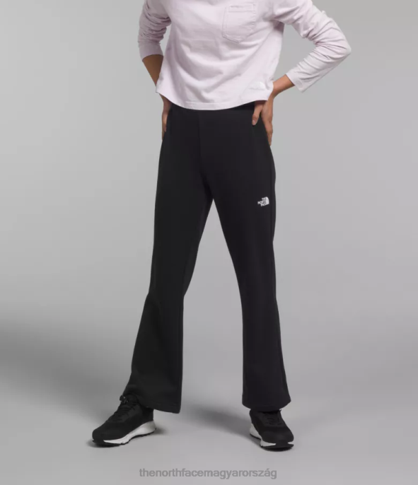 The North Face ruházat J2LJ268 tnf fekete hanga gyerekek kényelmes álom polár széles szárú nadrág
