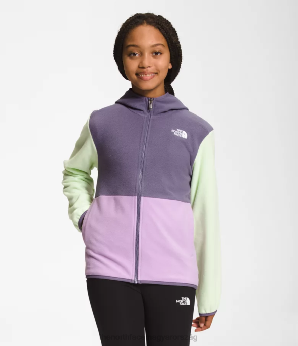 The North Face ruházat J2LJ523 csillagfürt gyerekek gleccser teljes cipzáros kapucnis kabát