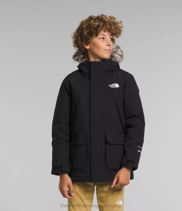 The North Face ruházat J2LJ462 tnf fekete gyerekek Mcmurdo parka