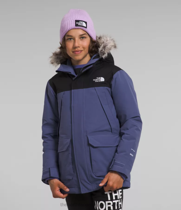 The North Face ruházat J2LJ463 barlangkék gyerekek Mcmurdo parka