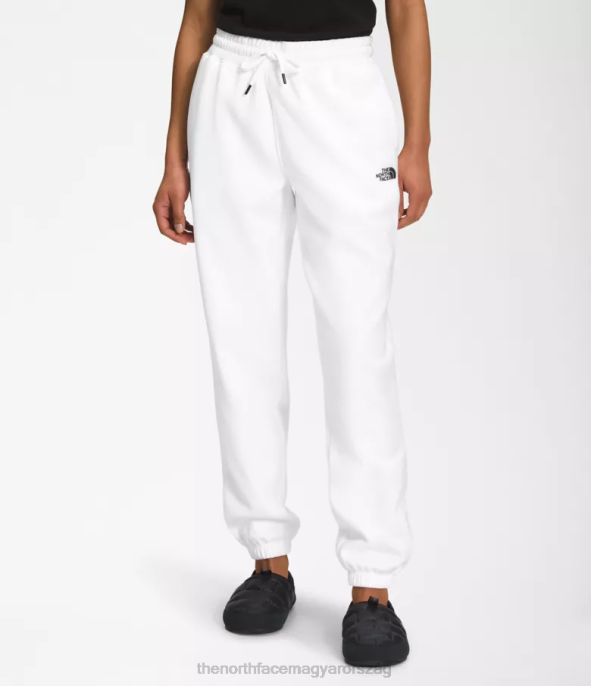 The North Face ruházat J2LJ978 tnf fehér/tnf fekete nők félkupolás gyapjú melegítőnadrág