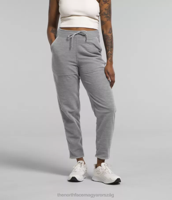 The North Face ruházat J2LJ848 tnf közepes szürke hanga nők alpesi polartec 100 nadrág