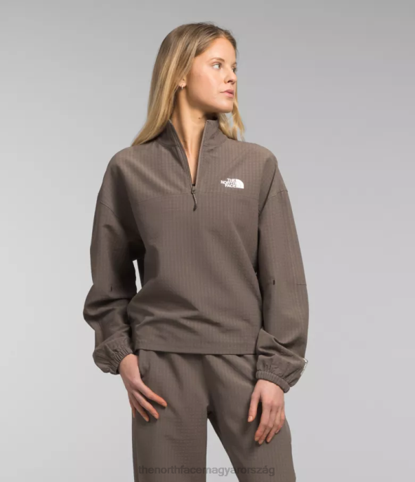 The North Face ruházat J2LJ250 sólyombarna nők tekware rács 1/4 zip