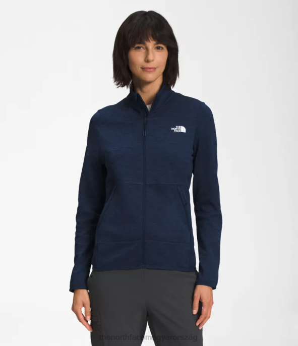 The North Face ruházat J2LJ378 summit navy sötét hanga nők canyonlands teljes zip