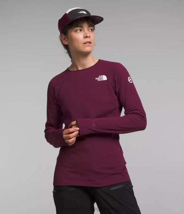 The North Face ruházat J2LJ163 boysenberry nők summit series futurefleece crew