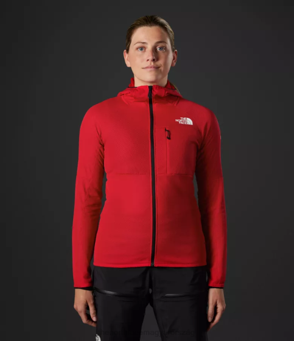 The North Face ruházat J2LJ736 tnf piros nők summit sorozat futurefleece teljes cipzáras kapucnis pulcsi