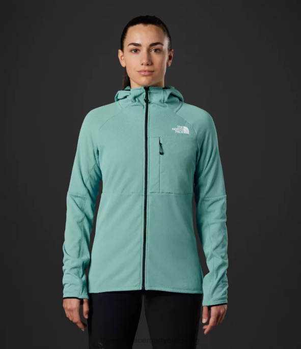 The North Face ruházat J2LJ740 zátony vizei nők summit sorozat futurefleece teljes cipzáras kapucnis pulcsi