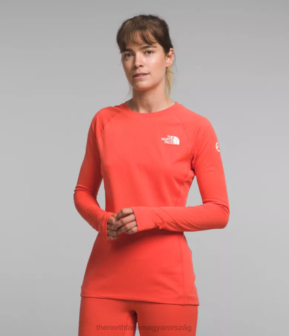 The North Face ruházat J2LJ902 ragyogó narancs nők summit series pro 120 crew