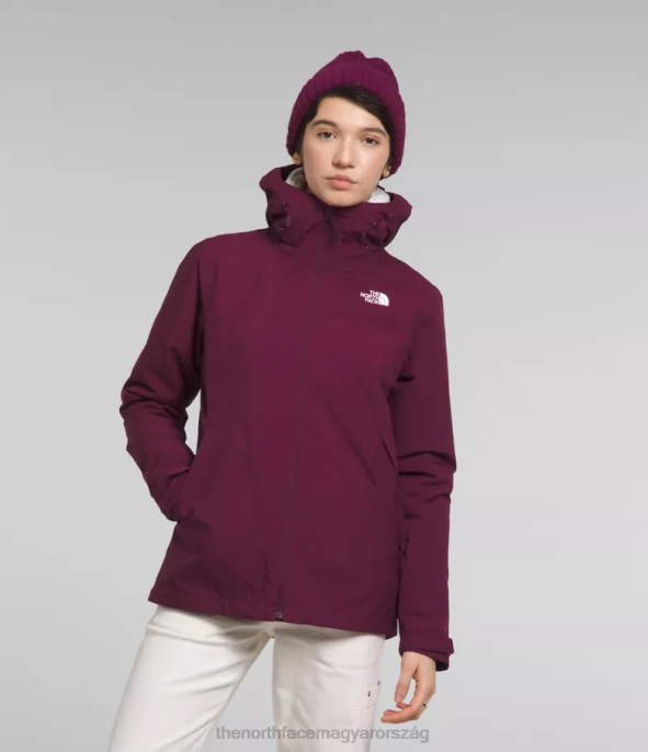 The North Face ruházat J2LJ895 boysenberry nők carto triclimate kabát
