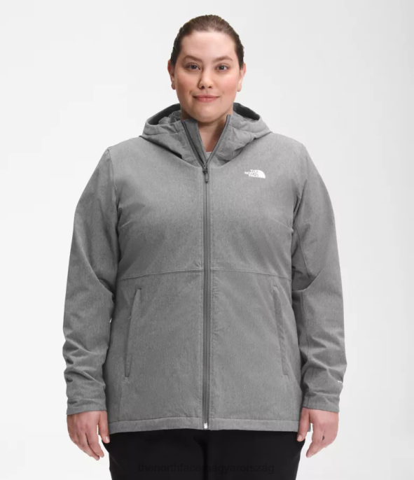 The North Face ruházat J2LJ1177 tnf közepes szürke hanga nők plusz shelbe raschel pulcsi