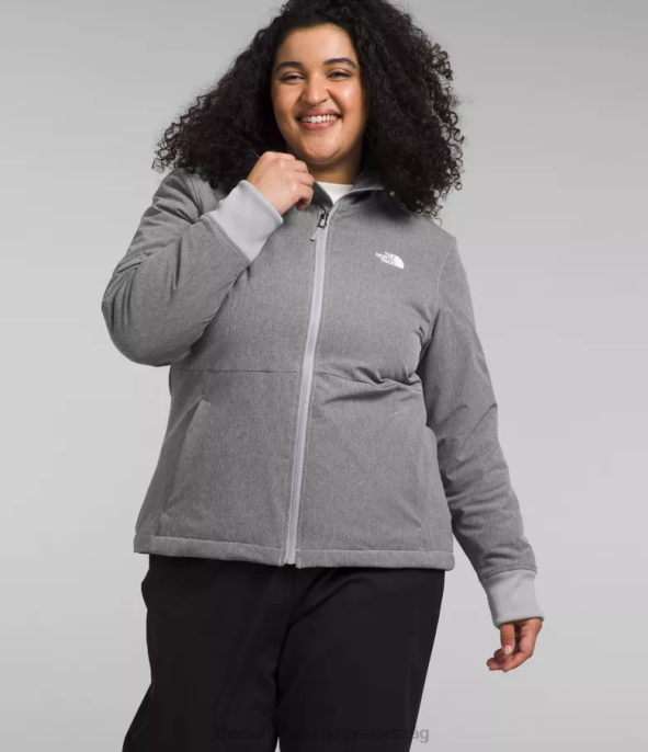 The North Face ruházat J2LJ247 tnf közepes szürke hanga nők plusz shelbe raschel pulcsi