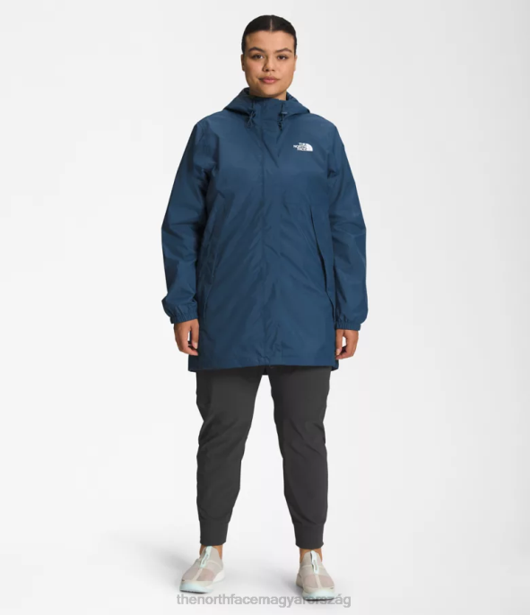 The North Face ruházat J2LJ438 árnyékos kék nők plusz antora parka