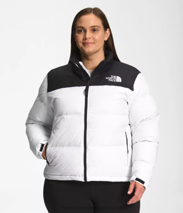 The North Face ruházat J2LJ798 tnf fehér nők plusz 1996-os retro nuptse kabát