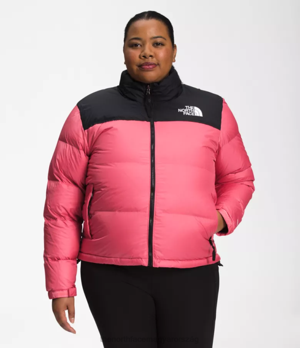 The North Face ruházat J2LJ799 cosmo rózsaszín nők plusz 1996-os retro nuptse kabát