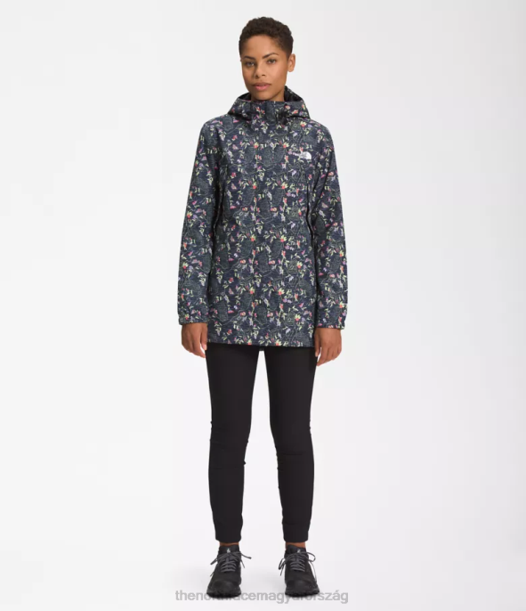 The North Face ruházat J2LJ51 tnf fekete iwd nyomtatás nők antora parka