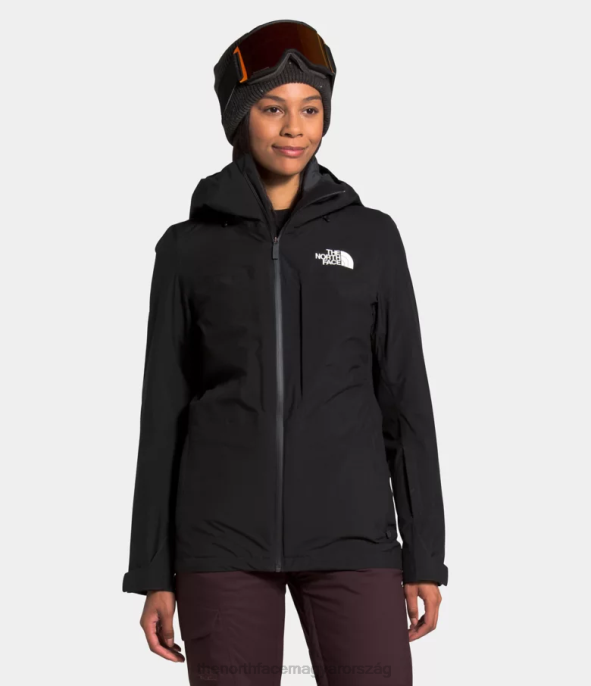 The North Face ruházat J2LJ1174 tnf fekete nők thermoball eco snow triclimate kabát