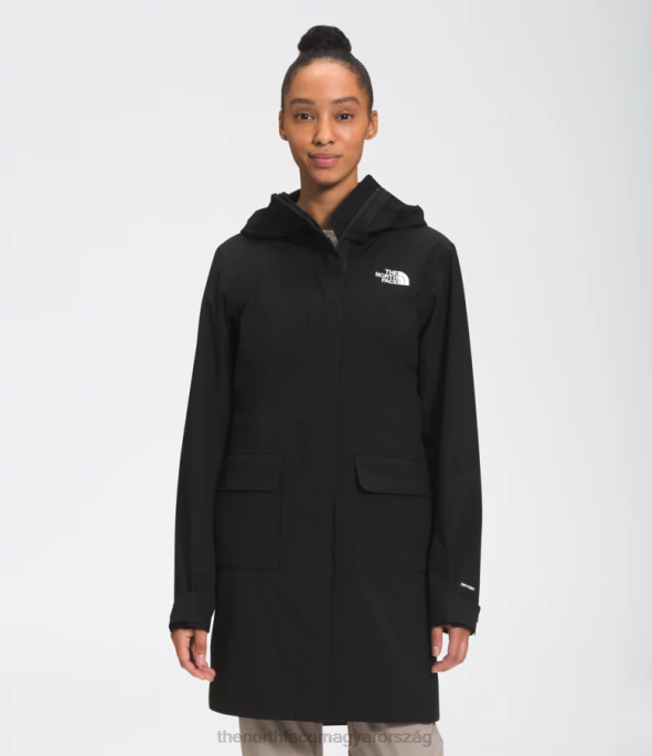 The North Face ruházat J2LJ152 tnf fekete nők városi szellő eső parka ii