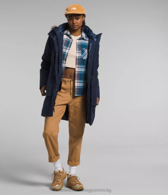 The North Face ruházat J2LJ235 csúcsi haditengerészet nők arktikus parka gtx