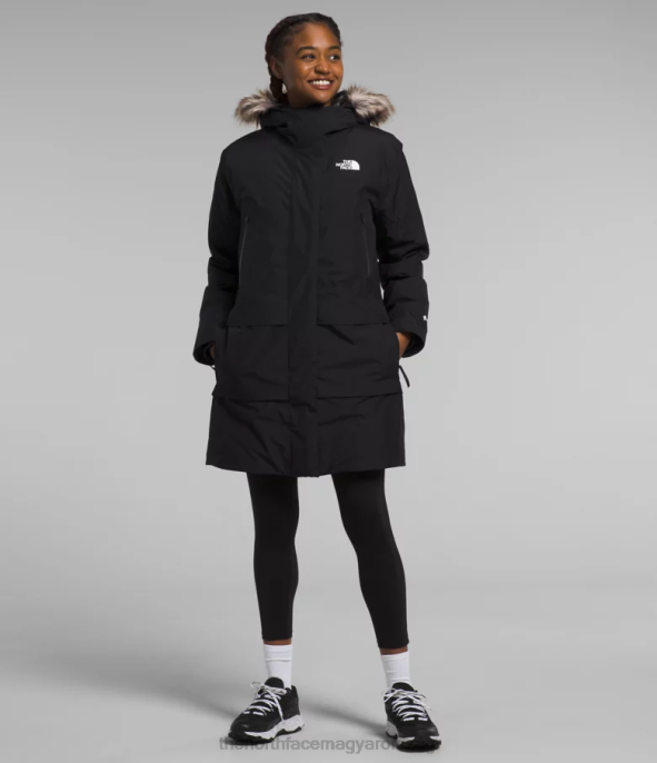The North Face ruházat J2LJ236 tnf fekete nők arktikus parka gtx