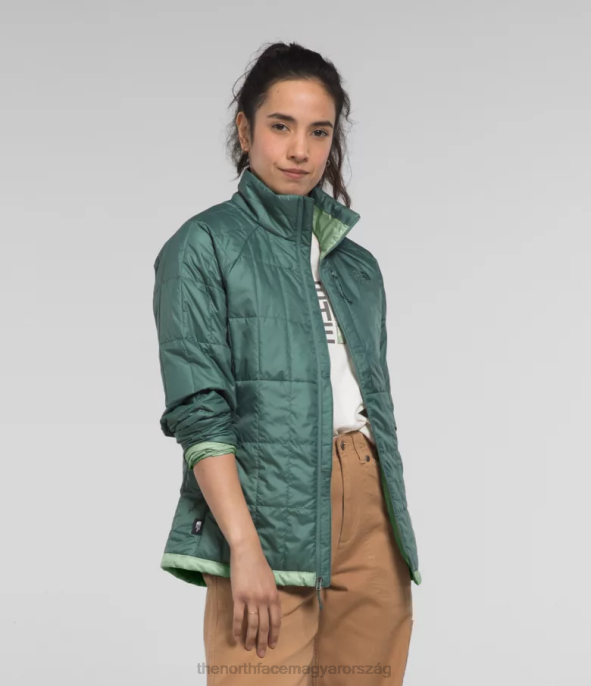 The North Face ruházat J2LJ936 sötét zsálya/ködös zsálya nők circaloft kabát